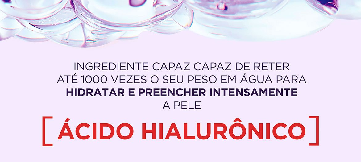 Imagem benefícios do ácido hialurônico | L'Oréal Paris